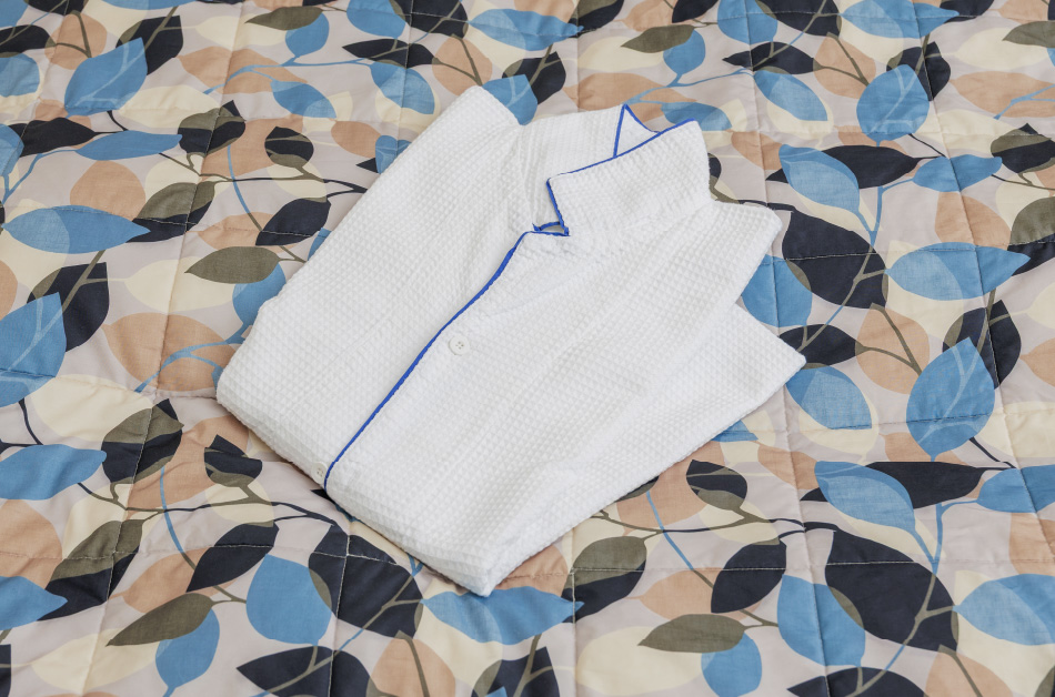 ワッフルガウン(パジャマ)